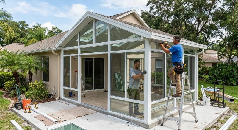 Florida Room Installation in Knoxville, TN