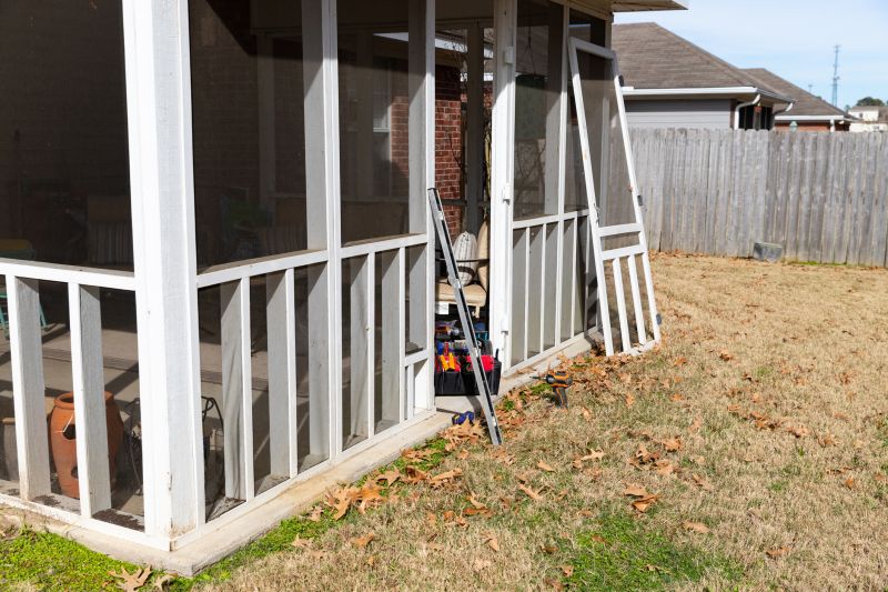 Porch Enclosure Installation in Dallas, TX
