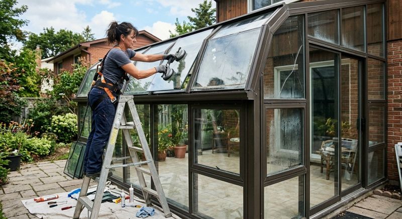 Sunroom Glass Repair in Cincinnati, OH